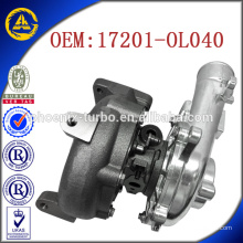 CT16V 17201-OL040 17201-OL040 turbocompresseur pour Toyota KZN130